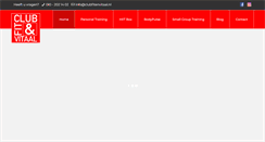 Desktop Screenshot of clubfitenvitaal.nl